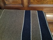 PRL - Polski oryginalny wełniany koc wojskowy z lat 60/70  tych.