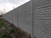 Ogrodzenie Betonowe H25 H50 dostępne w różnych wzorach 