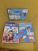 Zestaw Gier |Alfabet | Angielski Memogra | Ortografia na wesoło