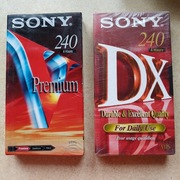 Zestaw 2 kaset VHS SONY 240