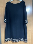 Czarna sukienka z cekinami AiK rozmiar 42/44