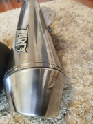 tłumik motocyklowy ZARD i reflektor BMW R1200R z 2010 r.