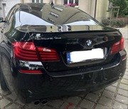 Spoiler tylny BMW Seria 5 F10 2010-2016 czarne piano ABS plastik