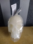 Świeczka czaszka czacha parafinowa 10 cm