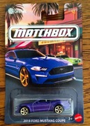 Matchbox 2019 Ford Mustang Coupe CITY Hero 02/05 JCG63 GGF12 1:64 2026