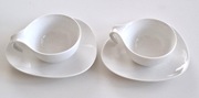 Zestaw dwóch filiżanek 150 ml. Z talerzykiem