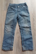 PEPPERST  Spodnie jeansowe ocieplane, chłopiec, r. 122
