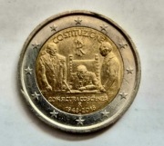 Włochy 2 euro 2018 Konstytucja Włoska Niski nakład 