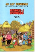 Karnet (folder) z bl. 363** A i B, 50 lat komiksu "Kajko i Kokosz"