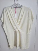 Kremowa bluzka Rozmiar 52/54