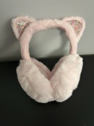 Nauszniki Zimowe Futrzane Pluszowe Ciepłe Szeleszczące Młodzieżowe Damskie