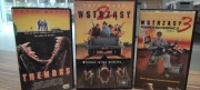 Wstrząsy Tremors VHS Trylogia Horror SF