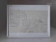 „Autografy: Ryszard Szurkowski, Mieczysław Nowicki, M. Piasecki – kolarstwo