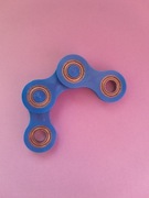 Potrójny obrotowy Fidget Spinner niebieski sensoryczny Fidget Toy