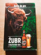 Żubr i wszystko gra – karty do gry - Browar Dojlidy talia z pudełkiem