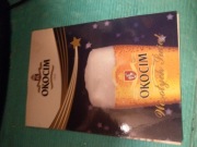 Pocztówka Okocim Świąteczna Kufel