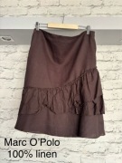 Spódnica midi Marc O’Polo 100% len 38 M brązowa jesień zima premium