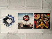 Tryptyk Stop WAR / plakaty A3/Digital ART