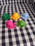 Brelok do kluczy ośmiornica różnokolorowy