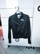 Czarna bluza z białym napisem Nike air bez kaptura