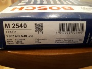 Filtr kabinowy BOSCH M2540  Audi A3  VW Golf VII Skoda Octavia  Seat Leon