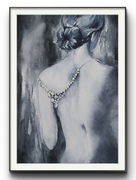 Akwarela nowa oprawiona