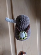 Handmade pluszak włóczka kiwi kiwi