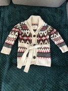 Sweterek dziecięcy z wełna H&M rozmiar 12/18 miesięcy