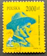 3210, * kasowany, 80 lat harcerstwa w Polsce