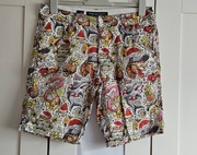 Męskie spodenki marki Cropp 100% Bawełna kolorowy Print 30 / S/M