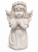 Aniołek modlący się – figurka gipsowa rękodzieło 