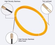 PILOT LINKA do przeciągania kabli przewodów Ø3mm 5m 360°