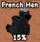 French Hen Grow a Garden Pet GaG Roblox