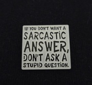 Przypinka pin button stupid question