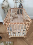 Kołdra poszewka na poduszkę siedzisko Konges slojd Flower field Junior