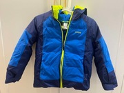 Kurtka dziecięca narciarska WEDZE niebieska 8 lat 128 cm