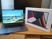 MacBook Pro 16’’ M1 Pro 10-core CPU + 16-core GPU / 16GB RAM / 512GB SSD