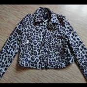 Krótka ramoneska w panterkę