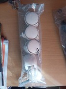 Kółka meblowe białe NOWE