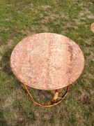 Blat od stolika marmurowy 70 cm