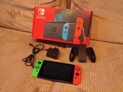 Switch HAC-001 CFW Picofly 128 GB / stan BDB! Zestaw,box.
