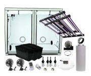 Zestaw Homebox 240x120x200 cm + 2x LED Lumatek ZEUS 465W PRO