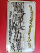 Stare reklamy piwa ze stali.