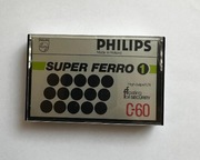 Kaseta magnetofonowa Philips Super Ferro 1 C-60