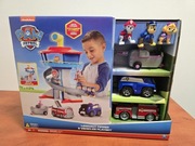 Psi Patrol Wieża obserwacyjna ze światłem, dźwiękiem, pojazdami i figurkami