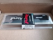 Pamięć RAM DDR4 Kingston FURY Beast 16GB (1x16GB) 3200MHz CL18