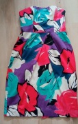 Kolorowa Sukienka marki Coast rozm L używana