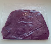 Kosmetyczka damska NUXE welur, fiolet, piękna.