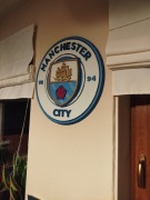 Herb Manchester City unikat handmade 