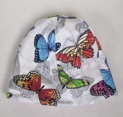 BamBi czapka bawelniana z polarem r 52- 54